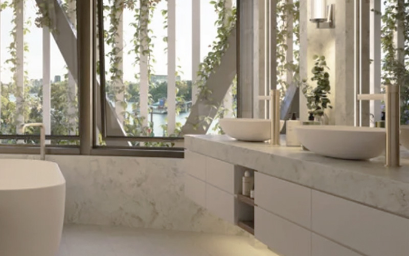 Stone Shield Stone protection film for kitchens bathrooms heels agency ed-it.co gold coast Brisbane