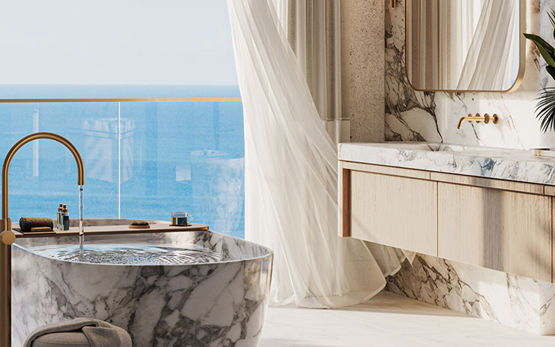 Stone Shield Stone protection film for kitchens bathrooms heels agency ed-it.co gold coast brisbane drift bathroom